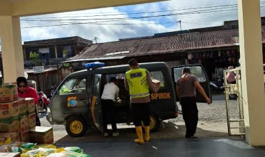 KP Wisanggeni-8005 Angkut Bantuan Kemanusiaan dari Sabang ke Pelabuhan Malahayati
