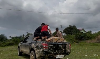 Astamaops Kapolri Tinjau dan Serahkan Bantuan untuk Korban Bencana di Aceh Tamiang