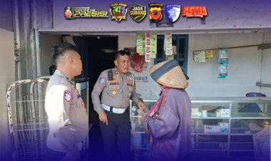 Kasat Lantas Polres Subang Imbau Masyarakat Utamakan Keselamatan di Jembatan dengan Pendekatan Humanis