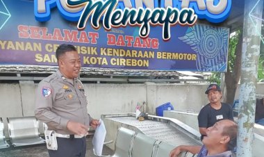 Dukung Program "Polantas Menyapa" Samsat Cirebon Kota Berikan Layanan Humanis dan Edukasi Ke Masyarakat