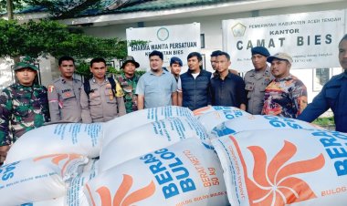 Pemda Aceh Tengah Distribusikan 12 Ton Beras untuk Korban Bencana di Kecamatan Pegasing dan Bies