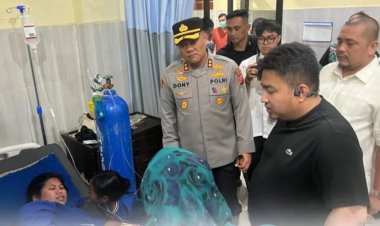 Kapolres Subang Bersama Forkopimda Subang Tinjau Langsung Lokasi Bencana di Desa Mayang, Cisalak