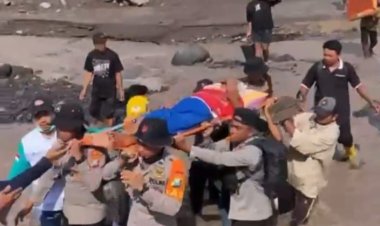 Polri Terus Evakuasi Warga dan Mengamankan Harta Benda di Candipuro: Bergerak Cepat Selamatkan Masyarakat