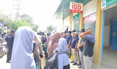 IAIN Langsa Turun Tangan, Bantu Bersihkan RSUD Langsa Usai Diterjang Banjir