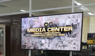 Peduli Korban Bencana, Polri Dirikan Media Center Bantuan Kemanusiaan di Bandara Soetta