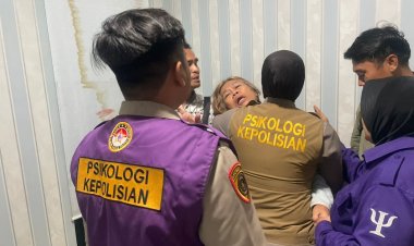 Polda Metro Jaya Terjunkan Tim Psikologi Dampingi Keluarga Korban Kebakaran Gedung Terra Drone
