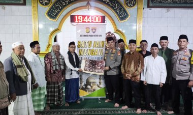 Polda Metro Jaya Tegaskan Komitmen Kamtibmas Lewat Program Satu Jam Mengaji di Johar Baru