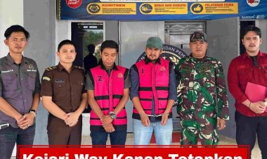 Kejaksaan Negeri Way Kanan resmi menetapkan dua tersangka dalam perkara penyidikan program Bantuan Stimulan Perumahan Swadaya (BSPS) Tahun Anggaran 2023.