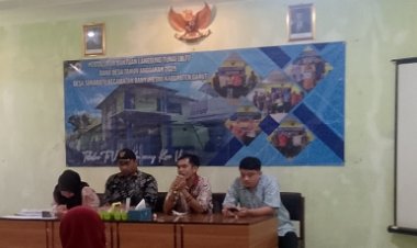 Pembagian BLT Dana Desa dan Penyaluran Siltap RT/RW Berjalan Lancar 