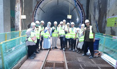‎Dukung Percepatan Infrastruktur, Kakanwil BPN DKI Jakarta Tinjau Pembangunan MRT Harmoni