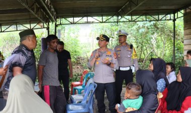 Kapolres Aceh Tengah Salurkan Bantuan Kemanusiaan Alumni AKPOL 2009A Ananta Hira untuk Korban Bencana