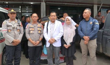 Kapolres Aceh Tengah Salurkan Bantuan Kemanusiaan dan Obat-obatan dari Kapolri ke RSU Fandika