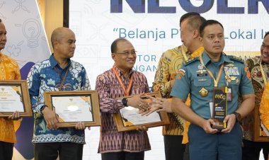 Serap 96% Anggaran Menggunakan Produk Dalam Negeri, Kementerian ATR/BPN Raih Peringkat 3 P2DN dari Kemenperin