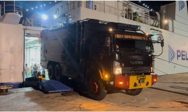 Kapal PT Pelni Pembawa Pasukan dan Logistik Polri Tiba di Pelabuhan Belawan, Perkuat Penanganan Bencana di Sumatera Utara