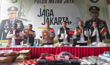 Polda Metro Jaya Ungkap 1.517 Kasus Narkoba Selama Oktober–Desember 2025, 2.054 Tersangka Diamankan