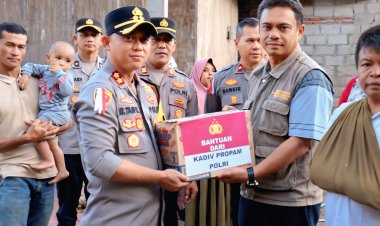 Peduli Korban Bencana, Polres Aceh Tengah dan Aliansi Mahasiswa Salurkan Bantuan di Tiga Titik