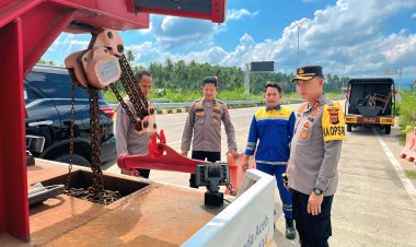 Operasi Lilin Seulawah 2025, Kapolres Pidie Pastikan Kesiapan Personel di Pos Pantau Padang Tiji dan Gerbang Tol