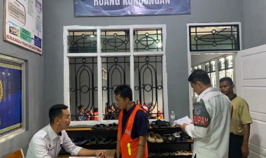 Lapas Way Kanan Pastikan Layanan Kunjungan Keluarga Berjalan Sesuai SOP.