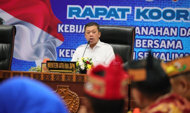 Menteri Nusron Imbau Pemda Kalteng Percepat Pemutakhiran Sertipikat Tanah untuk Cegah Tumpang Tindih