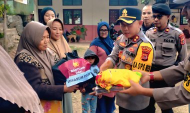 Polres Aceh Tengah Bersinergi dengan Relawan H. Subarni, Salurkan Bantuan ke Dua Kecamatan