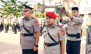 Satreskrim Polres Langsa Resmi Dipimpin IPTU Fachmi Suciandy, AKP Muhammad Hasbi Geser ke Kabag Ops