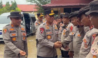 Wakapolri Tinjau Penanganan Dampak Bencana di Aceh Tamiang, Ratusan Kendaraan dan Personel Disiapkan