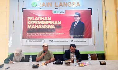 Warek I IAIN Langsa : Organisasi Sarana Paling Tepat Belajar Kepemimpinan