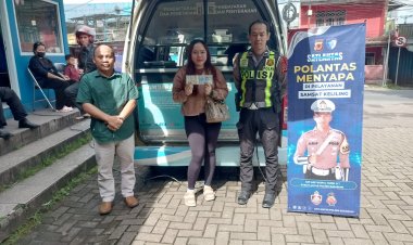 ‎Satlantas Polres Sukabumi Tunjukkan Komitmen Pelayanan Prima Lewat Polantas Menyapa dan Samsat Keliling Cidohay