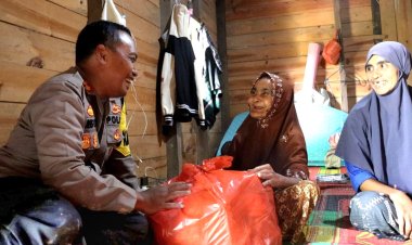 Polres Bener Meriah Hadir di Kampung Terisolir, Gelar Bakti Kesehatan dan Trauma Healing Pascabencana