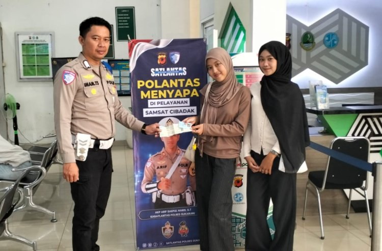 Samsat Sukabumi Tingkatkan Pelayanan Publik dengan Program "Polantas Menyapa" 