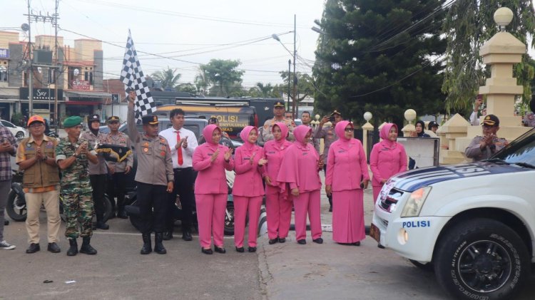 POLDA JAMBI & BHAYANGKARI DAERAH JAMBI BERANGKATKAN BANTUAN KEMANUSIAAN UNTUK KORBAN BENCANA SUMATERA BARAT