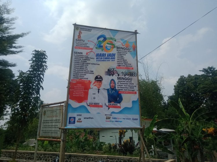 MERIAH! PEMDES CIMULANG GELAR PERINGATAN HARI JADI KE-20