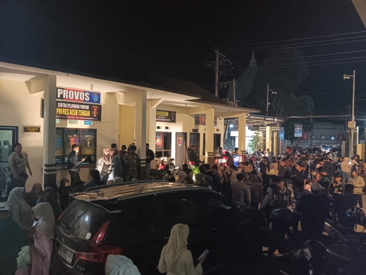 Polres Aceh Tengah Sediakan Starlink, Antrean Warga Membludak untuk Komunikasi Keluarga