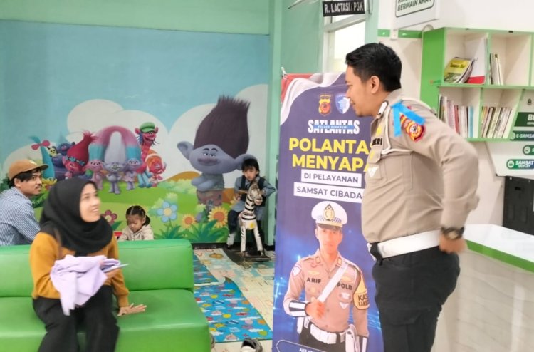 Samsat Sukabumi Hadirkan Inovasi Pelayanan : Program Polantas Menyapa Permudah Urusan Warga