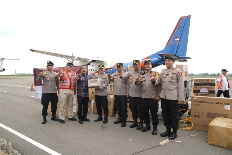 Kapolri Salurkan Bantuan Kemanusiaan untuk Korban Bencana di Lhokseumawe