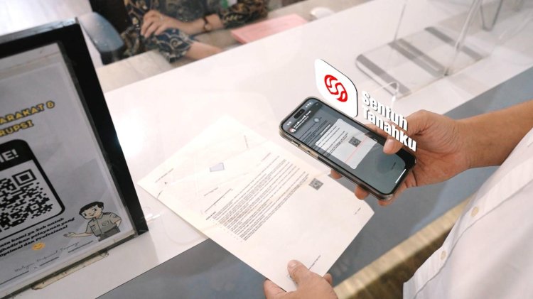 Cek Keabsahan Sertipikat Elektronik Lebih Mudah : Tinggal _Scan Barcode_