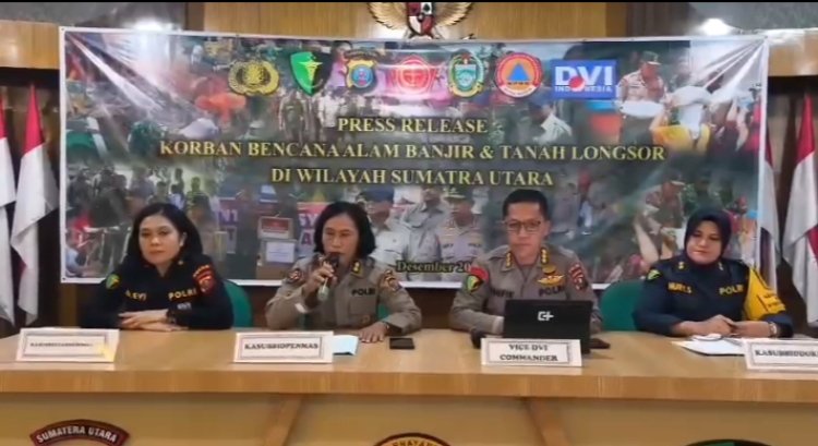 Tim DVI Polri Berhasil Identifikasi 290 Korban di Sumatera Utara, Operasi Dilanjutkan Hingga Akhir Masa Tanggap Darurat