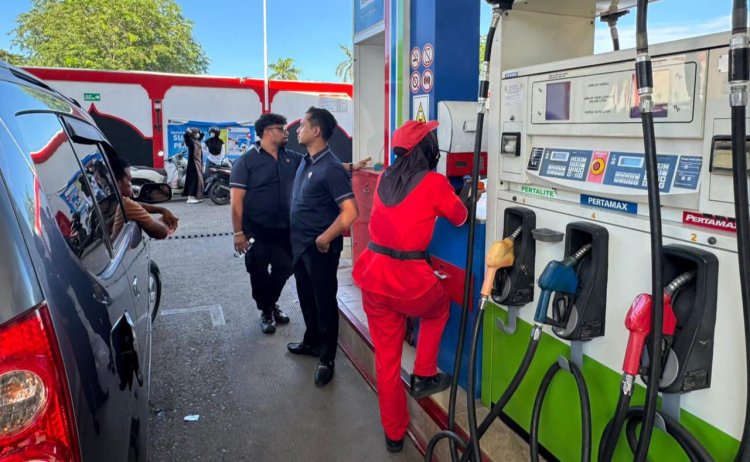 Polisi Awasi SPBU untuk Antisipasi Antrean Panjang dan Penimbunan BBM Pasca Bencana
