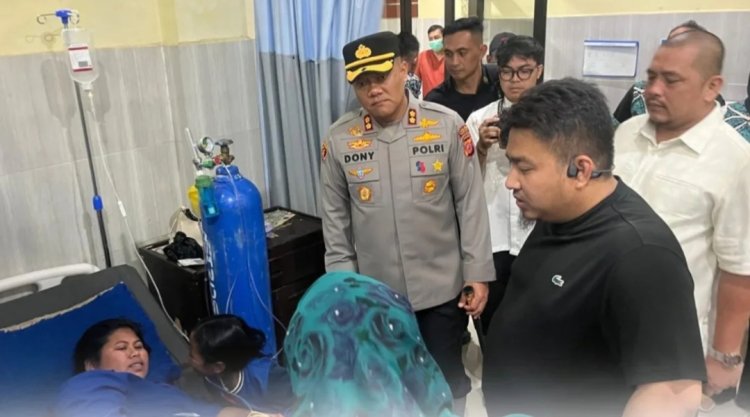 Kapolres Subang Bersama Forkopimda Subang Tinjau Langsung Lokasi Bencana di Desa Mayang, Cisalak