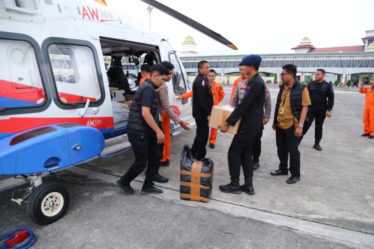 Polda Aceh Kembali Kirimkan Bantuan dan Nakes untuk Korban Banjir di Aceh Tamiang