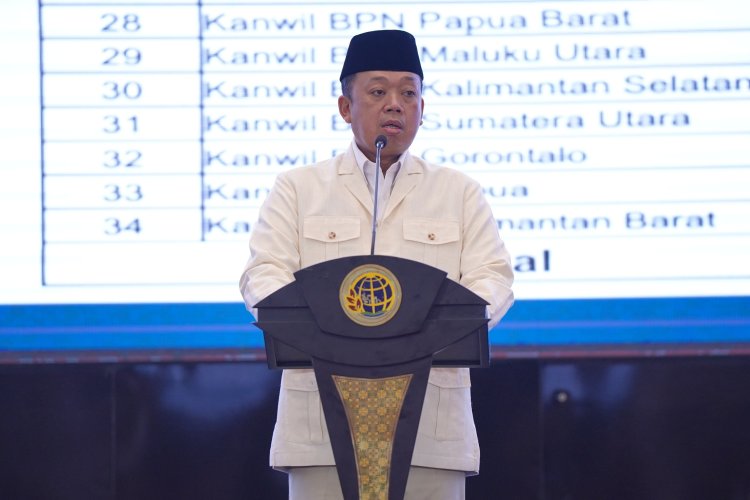 Buka Rakernas 2025, Menteri Nusron : Hasilkan Keputusan yang Optimal dan Berkualitas untuk Meningkatkan Pelayanan kepada Masyarakat