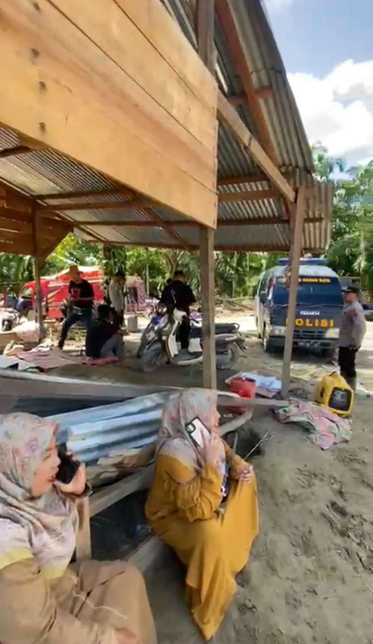 Polres Nagan Raya Relokasi Internet Starlink untuk Warga Terdampak Banjir di Alue Wakie