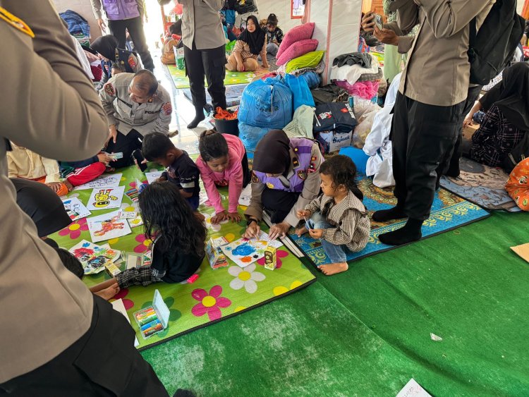 Polri Berikan Pendampingan Psikologis bagi Penyintas dan Personel di Sumbar