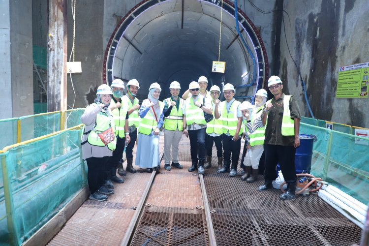 ‎Dukung Percepatan Infrastruktur, Kakanwil BPN DKI Jakarta Tinjau Pembangunan MRT Harmoni