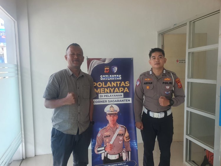 Samsat Kabupaten Sukabumi Terus Berinovasi dan Berikan Layanan Prima Kepada Masyarakat Pada Program "Polantas Menyapa"