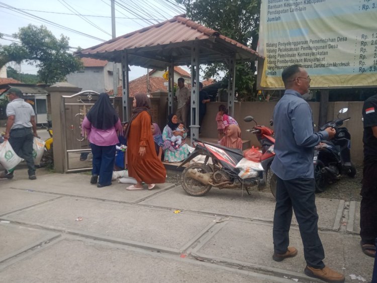 Pemdes Bunar Cigudeg, Realisasikan Sembako Pada 976 KPM