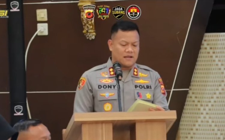 Polres Subang Gelar Rapat Koordinasi Lintas Sektoral Operasi Lilin Lodaya 2025 untuk Kesiapan Pengamanan Natal dan Tahun Baru