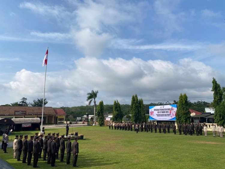 Peringatan Hari Ibu Ke 97 tahun 2025, Polwan Sebagai Simbol Kuat Peran Strategis Perempuan di Polres Way Kanan