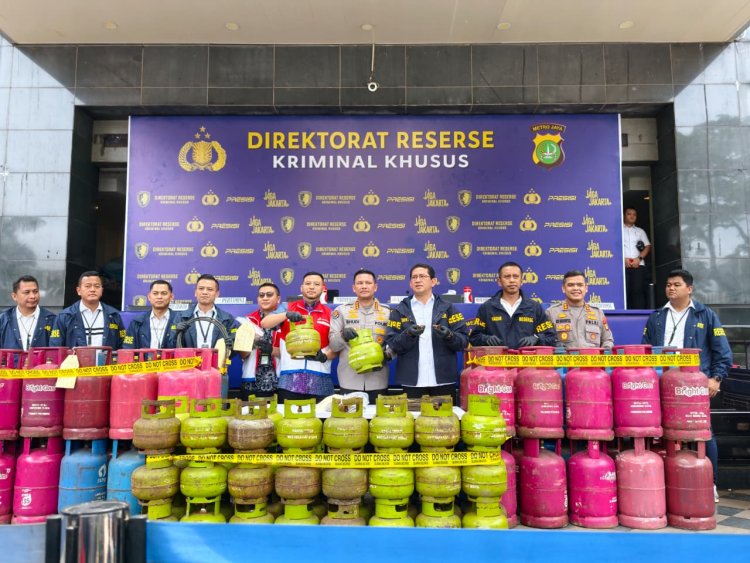 Polda Metro Jaya Bongkar Penyalahgunaan LPG yang Bahayakan Keselamatan dan Rugikan Masyarakat