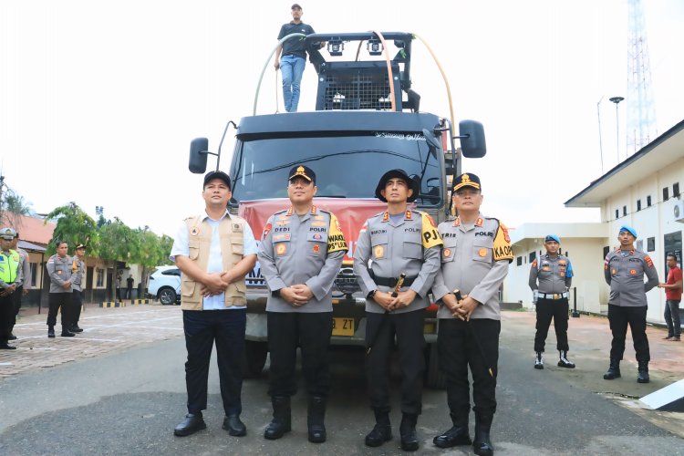 Dukung Pemulihan Bencana, Wakapolri Kirim Alat Berat ke Aceh Utara